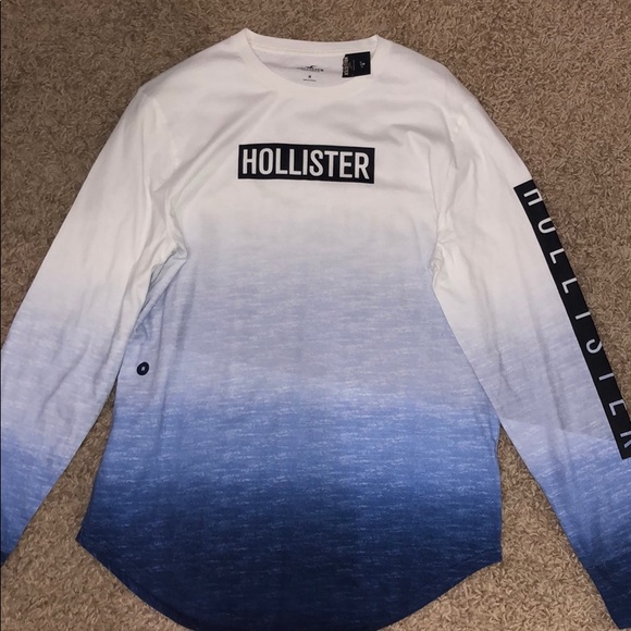 Mens medium long sleeve Hollister shirt - Picture 1 of 3